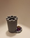 Mini Dice Tower -  Grå thumbnail