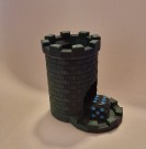 Mini Dice Tower - Grønn/Sort thumbnail