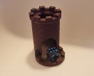 Mini Dice Tower - Rødbrun thumbnail