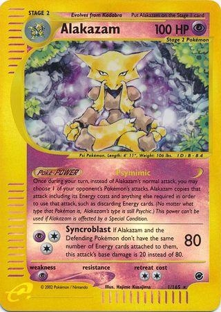 Alakazam [Reverse Holo] #1 Pokemon Expedition