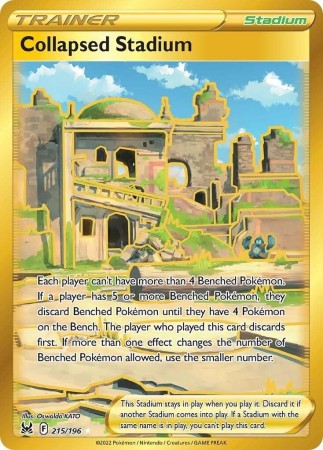 Collapsed Stadium #215 Pokemon Lost Origin