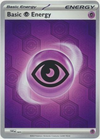 Basic Psychic Energy [Holo] #5 Pokemon Scarlet & Violet Energy