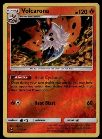 Volcarona [Reverse Holo] #13 Pokemon Shining Legends