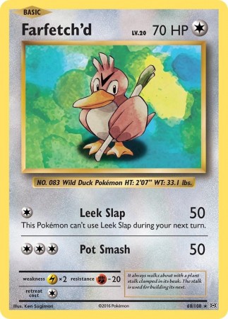 Farfetch'd #68 Pokemon Evolutions 