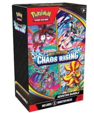 Pokemon Mega Evolution: Chaos Rising Booster Bundle (6 Pack) (ENG)