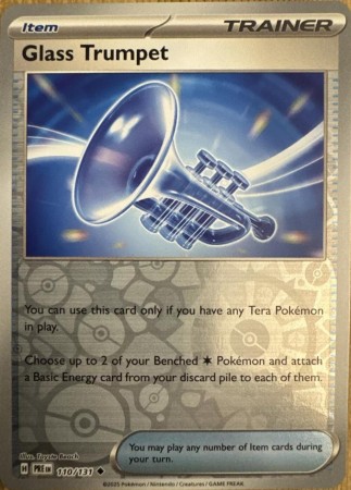 Glass Trumpet [Reverse] #110 Pokemon Prismatic Evolutions