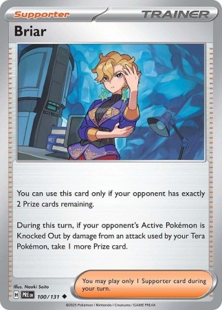Briar #100 Pokemon Prismatic Evolutions