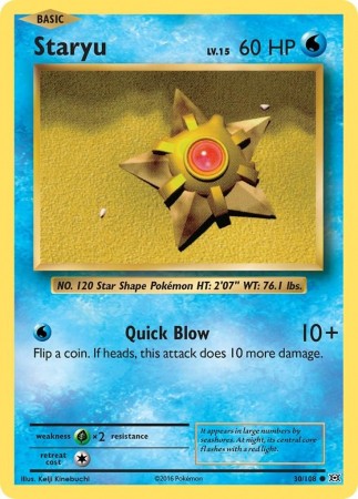 Staryu #30 Pokemon Evolutions