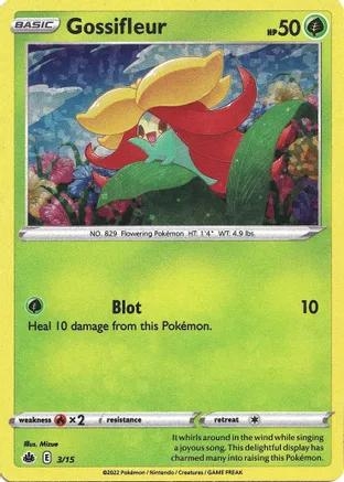Gossifleur [Holo] #3 Pokemon McDonalds 2022 