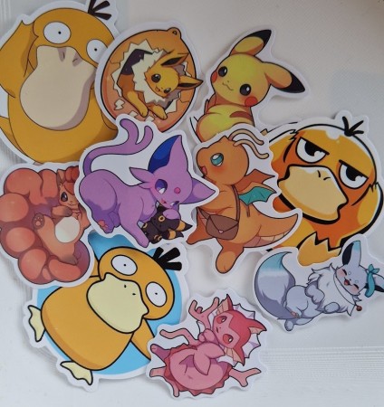 Klistremerker - pokemon