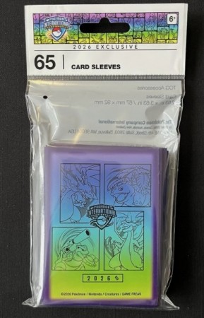 2026 Pokemon Center International EUIC Exclusive Sleeves London Mega Evolution