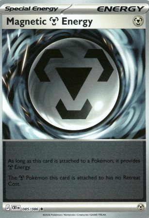 Magnetic M Energy [Reverse Holo] #85 Pokemon Chaos Rising
