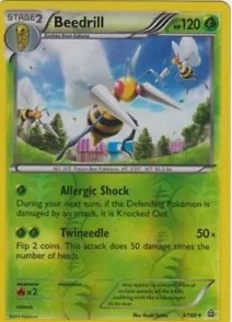 Beedrill [Reverse Holo] #3 Pokemon Primal Clash