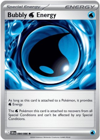 Bubbly W Energy #84 Pokemon Chaos Rising