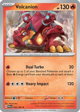 Volcanion [Holo] #22 Pokemon Paradox Rift