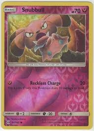Snubbull [Reverse Holo] #90 Pokemon Sun & Moon