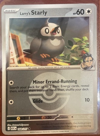 Larry's Starly [Ball] #168 Pokemon Ascended Heroes