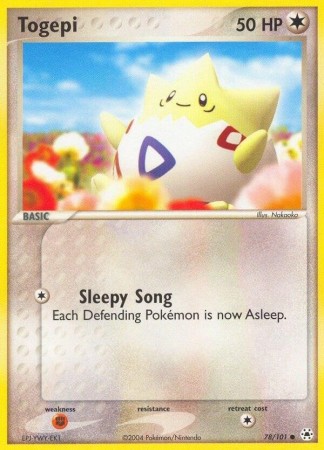 Togepi #78 Pokemon Hidden Legends