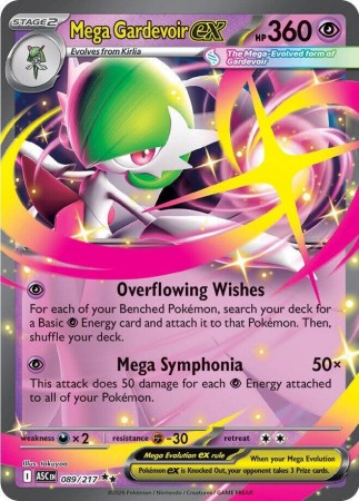 Mega Gardevoir ex #89 Pokemon Ascended Heroes