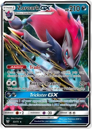 Zoroark GX #53 Pokemon Shining Legends