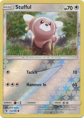 Stufful [Reverse Holo] #112 Pokemon Guardians Rising