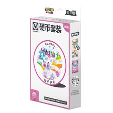 Pokémon Scarlet & Violet: Terastal Grand Gathering Eevee & Friends Coin Set (Sylveon) (1 Pack) (Kinesisk)