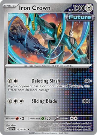 Iron Crown #132 Pokemon Surging Sparks