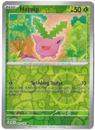 Hoppip [Reverse Holo] #1 Pokemon Paldea Evolved