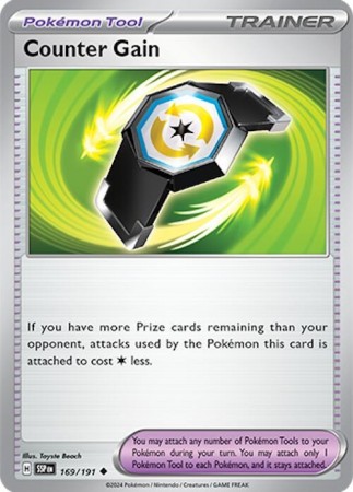 Counter Gain #169 Pokemon Surging Sparks