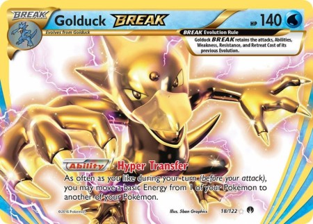 Golduck BREAK #18 Pokemon BREAKpoint