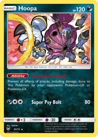 Hoopa #55 Pokemon Shining Legends