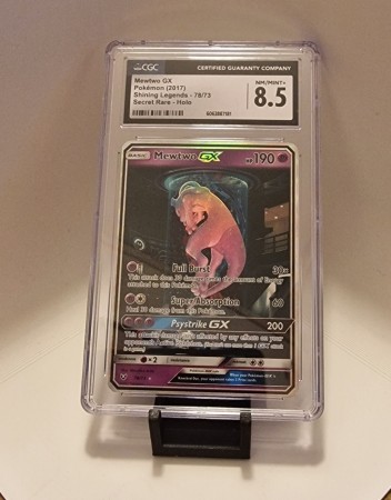 Mewtwo GX #78 Pokemon Shining Legends CGC Gradert