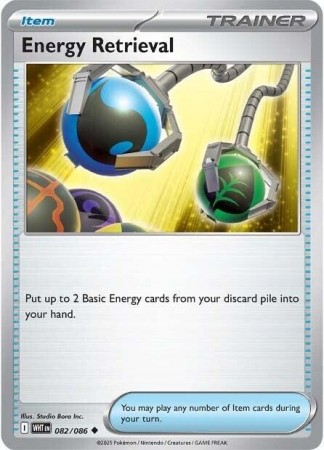 Energy Retrieval #82 Pokemon White Flare