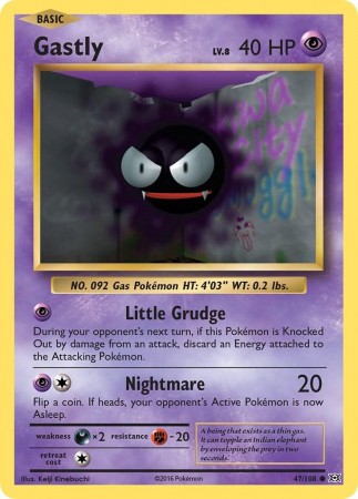 Gastly #47 Pokemon Evolutions
