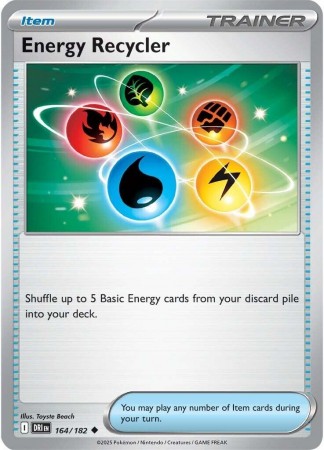 Energy Recycler #164 Pokemon Destined Rivals