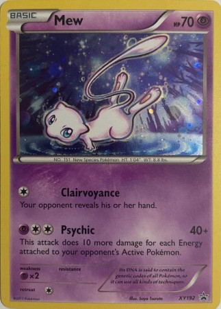 Mew #XY192 Pokemon Promo