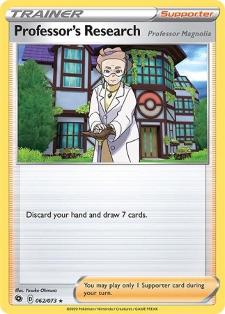 Professor's Research #62 Pokemon Champion's Path 