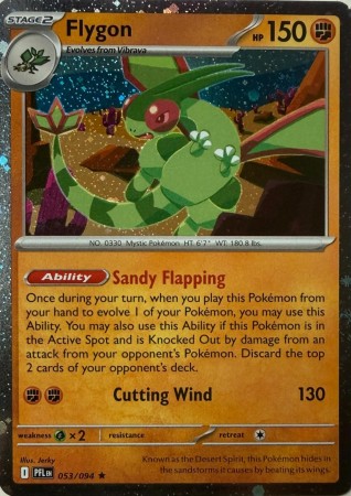 Flygon [Cosmos Holo] #53 Pokemon Phantasmal Flames