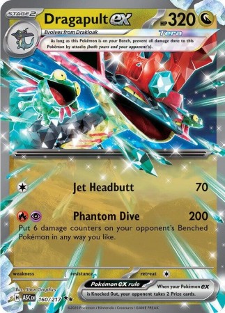 Dragapult ex #160 Pokemon Ascended Heroes