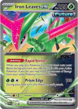 Iron Leaves Ex #128 Pokemon Promo