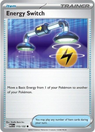 Energy Switch #115 Pokemon Mega Evolution