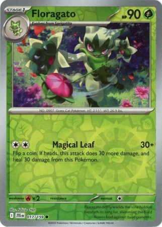Floragato [Reverse Holo] #17 Pokemon Journey Together