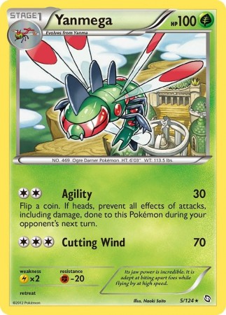 Yanmega #5 Pokemon Dragons Exalted