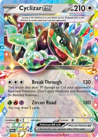 Cyclizar ex #159 Pokemon Surging Sparks