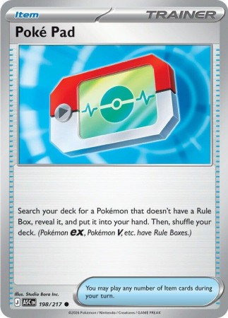 Poke Pad #198 Pokemon Ascended Heroes