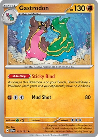 Gastrodon #107 Pokemon Surging Sparks