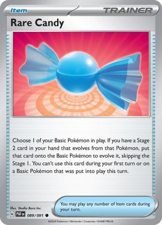 Rare Candy #89 Pokemon Paldean Fates