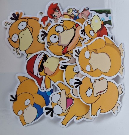 Klistremerker - pokemon - Psyduck