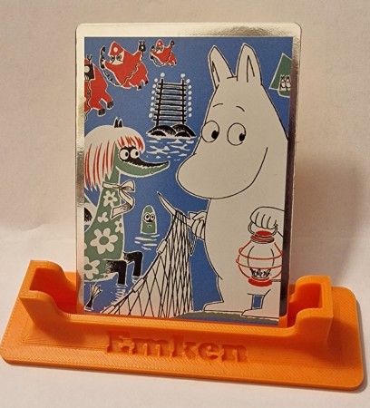 Moomin #170 Tribute Card - The Book Covers - Moominpappa at Sea (1965)