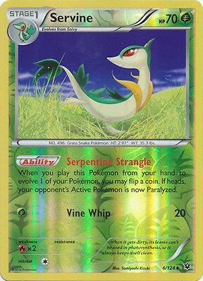Servine [Reverse Holo] #6 Pokemon Fates Collide